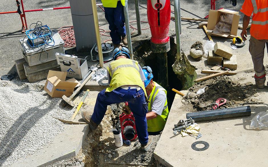 travaux assainissement Brenouille